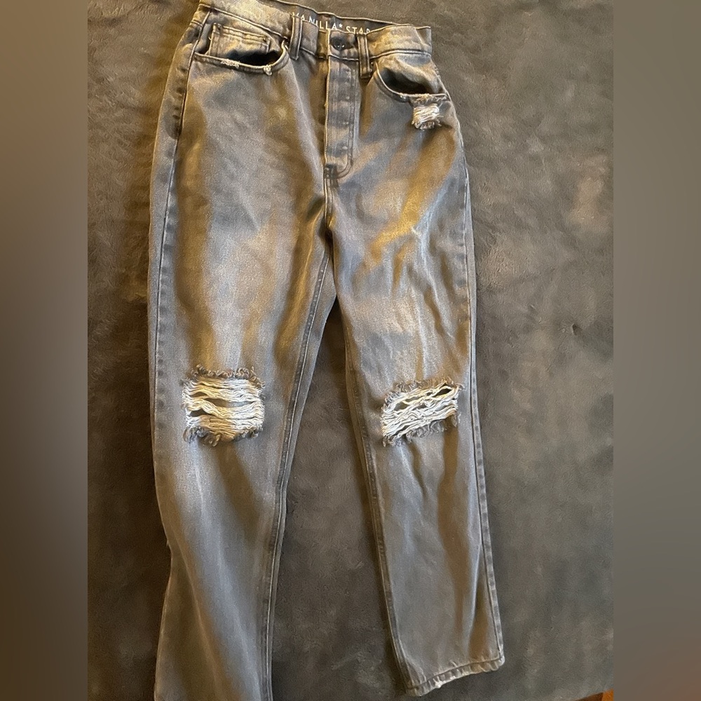 Vanilla star straight 90’s jeans size 1